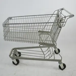 JS-WM-L150 Supermarkt Stil 150 Liter Stahl Supermarkt Cart