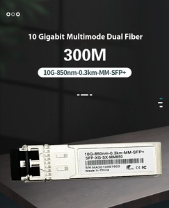 Hwsfp 10 gam SFP + thu phát quang mô-đun đa-chế độ 850nm 300M SFP-<span class=keywords><strong>10G</strong></span>-SR cho mạng - Product Image 4