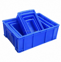 Boîte de rangement sur mesure en plastique PP à pieds hauts pour cellules de batterie au lithium et composants électroniques