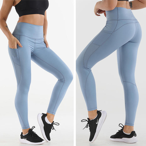 Leggings de Yoga Personalizados para Gimnasio, Collant Deportivo, Pantalones de Yoga, Pantalones de Fitness de Cintura Alta, Mallas de Entrenamiento, Leggings Scrunch Butt para Mujer - Product Image 5