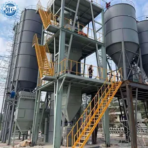 Zhengzhou 10-30 T/H MG Kering Mortar Mixing Plant