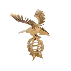 Pequeña Figura de Dinosaurio Pterosaurio Antiguo de Acero Inoxidable, Modelo 3D Fundido a Mano, Arte Coleccionable, Decoración de Escritorio, Regalo, Animal - Product Image 5