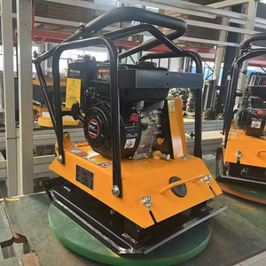 Máquina compactadora de placas C120P de alta potencia para caminar detrás del compactador vibratorio de placas 24KN - Product Image 1