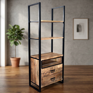Luxury Handmade Eco Friendly Bookshelf Crafted from Premium <b>Solid</b> <b>Wood</b> for Home Office Living Room and Professional Interiors - Product Image 2