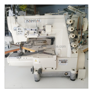 เครื่องเย็บผ้าอุตสาหกรรมแบบอินเตอร์ล็อค ยี่ห้อญี่ปุ่น รุ่น Kansai Special 9803 สำหรับเย็บริมผ้าและงานเย็บแบบคัฟเวอร์สติทช์ - Product Image 1
