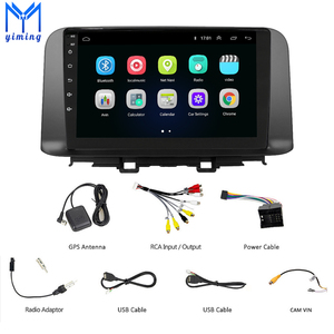 Autoradio Android 10 da 10 Pollici per <span class=keywords><strong>Hyundai</strong></span> <span class=keywords><strong>Kona</strong></span> Encino 2017 2018 2019 con Navigazione GPS, Lettore Multimediale e Controllo al Volante - Product Image 3