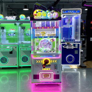 Fabricant personnalisé enfants <span class=keywords><strong>et</strong></span> adultes prix maison de bonbons griffe Machine vraie grue d'arcade Machine d'amusement à pièces - Product Image 1