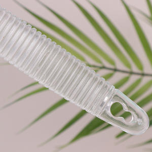 Brosse de bain en plastique à long manche avec poils doux pour le massage du dos sous la douche et les soins corporels - Product Image 3