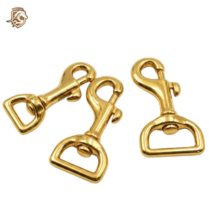 Mousqueton pivotant en laiton massif de 1 po (25 mm) – Quincaillerie personnalisée antirouille <span class=keywords><strong>pour</strong></span> sacs, sangles et tentes <span class=keywords><strong>d</strong></span>'extérieur - Product Image 4