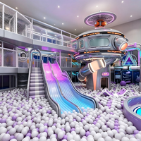 Parc d'attractions intérieur sur le thème de l'espace, personnalisé, de 1000 m², centre de divertissement pour enfants en intérieur