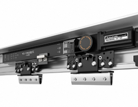 Motor Penggerak Pintu Geser Kaca Otomatis Guidi dengan Sistem Kontrol Akses Rel, Produsen OEM