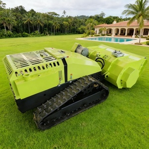 Tondeuse à gazon robotisée à télécommande CE EPA, vente chaude, quatre temps, essence, chenilles, pente, tout terrain - Product Image 3