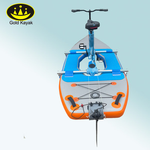 <b>Inflatable</b> <b>Floating</b> Water Boat 4m+ Single Person PVC Recreational Lakes Rivers Use - Product Image 4