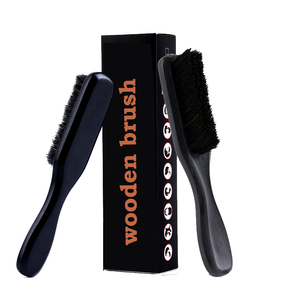 <span class=keywords><strong>Pennello</strong></span> da <span class=keywords><strong>Barba</strong></span> da Viaggio Piccolo in Legno con Pelo di <span class=keywords><strong>Tasso</strong></span> e Logo Personalizzato - Kit Uomo per Creare Barbe dall'Aspetto Naturale - Product Image 4