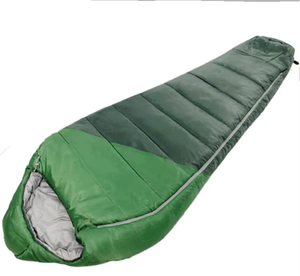 ถุงนอนพับได้แบบมัมมี่ ผ้าโพลีเอสเตอร์คุณภาพสูง กันน้ำ สำหรับผู้ใหญ่ ใช้ในสภาพอากาศหนาวเย็น ขายส่งโดยตรงจากโรงงาน - Product Image 1