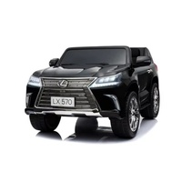 Voiture électrique pour enfants sous licence, grand SUV, 2 places, modèle très populaire, 12V, télécommande parentale, lecteur MP4 intégré