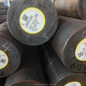 고강도 30mm ~ 500mm 대구경 고온 압연 비 합금 탄소 강봉 ASTM AISI SAE 1020 1045 1066 1572 원형 바 - Product Image 4