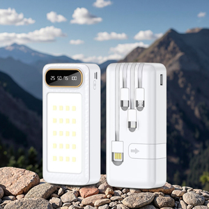 พาวเวอร์แบงค์แบบพกพา 4 พอร์ต USB พร้อมแผงสะท้อนแสงสำหรับใช้งานกลางแจ้ง ความจุสูง 50000 mAh สำหรับโทรศัพท์มือถือ - Product Image 2