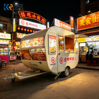 Camion de restauration mobile CE entièrement équipé pour café, tacos et crèmes glacées, homologué DOT