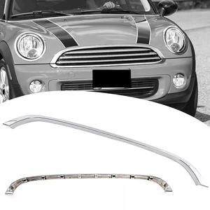 Jcw Front Bumper Kit For Mini R55 R56 R57 R58 R59 <b>Chrome</b> ABS Trim - Product Image 1