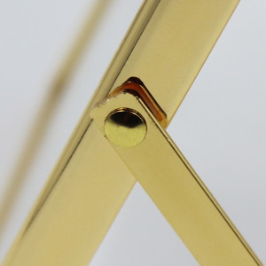 Bắc Âu đôi bên kính khung ảnh vàng kim loại nổi nghệ thuật hình ảnh khung ảnh - Product Image 4