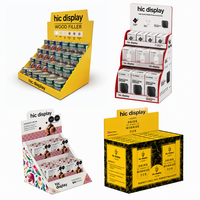 Boîtes de présentation en carton pour comptoir personnalisées, présentoirs de comptoir en carton PDQ, présentoirs de table en carton