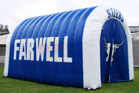 Tente gonflable géante sur mesure, portable, imperméable, résistante aux intempéries, durable, résistante au soleil, pour la publicité, pour le golf