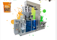 Machine d'emballage automatique pour fruits secs rouges, dattes, produits surgelés, granulés, noix, sachet debout avec fermeture éclair, sachet horizontal, sachet pré-fabriqué