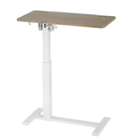 Table moderne pour ordinateur portable Pneumatique Gaz Hauteur Réglable Ordinateur portable Debout Chevet Overbed Side Sofa Desk