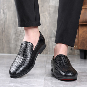 Zapatos de Hombre con Punta en Pico, Estilo Slip-On, Talla 48, Mocasines para Hombre 2023, Modelo Sh10971a - Product Image 3