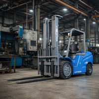 Forklift Listrik Liftron CPD35L 3500kg 3.5 Ton, Tugas Berat, Pengendalian Beban Stabil, Jarak Sumbu Roda Panjang