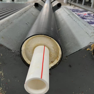 Tuyau <span class=keywords><strong>d</strong></span>'<span class=keywords><strong>isolation</strong></span> préfabriqué PERT II à enrobage direct pour l'ingénierie de chauffage urbain, directement de l'usine - Product Image 1