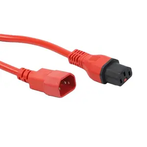 C13 C14 C19 C20 Verriegelung IEC-Netz kabel Z-Lock V-Lock IEC-Lock VDE-Strom verlängerung kabel-2 Steckdose Extender Netz kabel Splitter