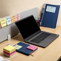 Bloc-notes autocollants personnalisés avec logo, 3x3 pouces, 6 couleurs, vente en gros d'usine, bloc-notes adhésifs néon