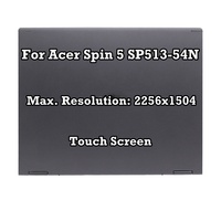 Laptop-Ersatzbildschirm für 13,5 Zoll Acer Spin 5 SP513-54N LED LCD Touchscreen-Panel Komplett-Display-Baugruppe