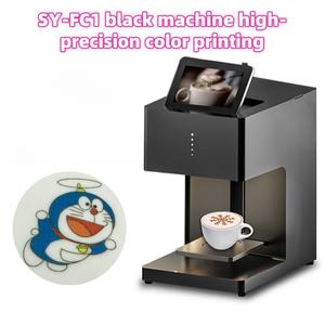 Imprimante 3D personnalisable pour café Latte et nouvelle imprimante alimentaire pour ventilateur de serviettes de yaourt avec <span class=keywords><strong>poèmes</strong></span> acrostiques et photos en couleur - Product Image 3