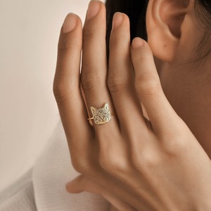 Anello LEPAI in Rame di Lusso, Anelli Raffinati, Anelli alla Moda Unisex, Vendita all'Ingrosso OEM ODM - Product Image 2