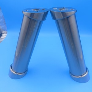 <b>Sofa</b> <b>Legs</b> Stainless Steel Matte Silver Heavy Duty Furniture Hardware Accessories Minimalist Design - Product Image 2
