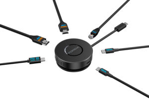 Accessoires informatiques au design unique, station d'accueil USB C, puce <span class=keywords><strong>DisplayLink</strong></span>, mini-<span class=keywords><strong>dock</strong></span> USB C - Product Image 2