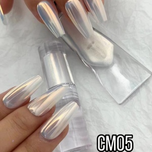 Poudre magique pour ongles en 16 couleurs, effet miroir, poudre de sirène aurora, poudre chromée pour ongles, effet miroir - Product Image 6
