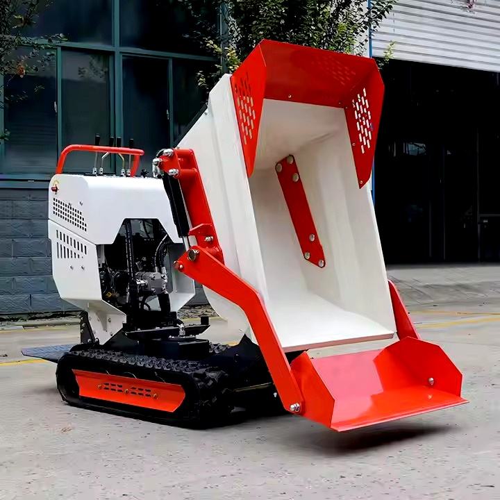 Mini Crawler Loader 500kg Portable Track Dumper Hydraulic Diesel High ...