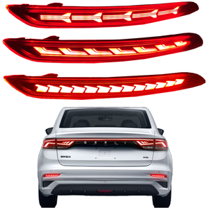 Luces Reflectoras LED para Parachoques Trasero para Geely DIHAO Emgrand Proton S70 2022 2023 2024, Luces de Freno Traseras, Intermitentes, Luces Antiniebla, Autopartes - Product Image 1