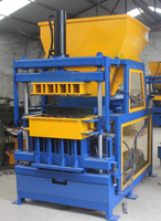 Machine de fabrication de briques d'argile à emboîtement entièrement automatique Ligne de production WT 4-10 Machine de fabrication de briques de terre comprimée