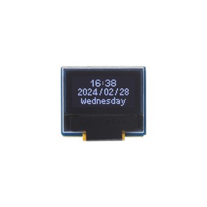 Module d'affichage OLED de 0,49 pouce, résolution 64x32, communication I2C, couleur d'affichage noir/blanc - Product Image 1