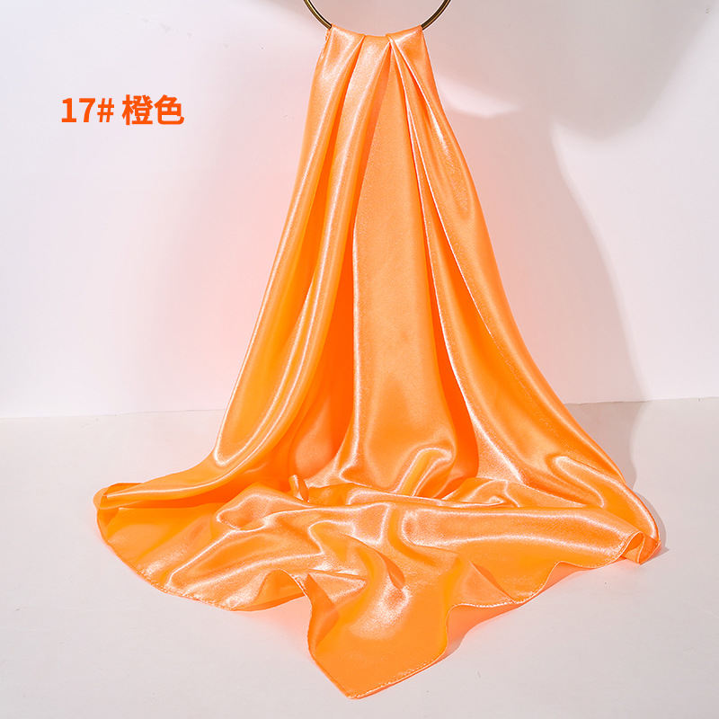 #17 Orange clair Taille: 90X90CM