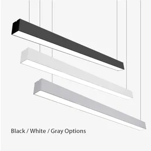 أضواء LED مجوفة السقف جدار الداخلية قطاع الألومنيوم الشخصي الإضاءة غرفة الخطي الباركود جزءا لا يتجزأ من أضواء داخلية