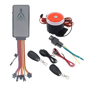 4G 2G Car Siren Alarm Lock Motorcycle Car Vehicle Remote Control 4G GPS tracker with stop car remotely