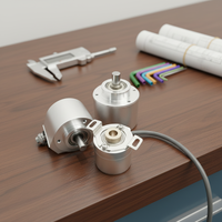 Encodeur incrémental avec technologie QuadShield, étanchéité IP66, immunité aux interférences électromagnétiques, protection à double circuit, communication USB, alimentation