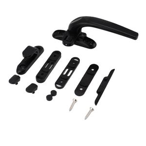 ציפוי אבקת סגסוגת אלומיניום שחור דלת מודרנית & מנעול חלון סט עם התקנה קלה לשימוש בדירה - Product Image 1