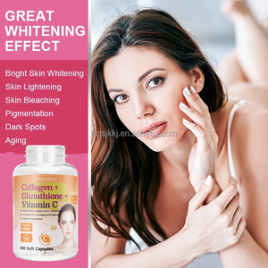Welnessways Glutathione Whitening L Glutathione Soft Capsule L-Glutathione Collagen Vitamine C Complex Softgels - Product Image 3